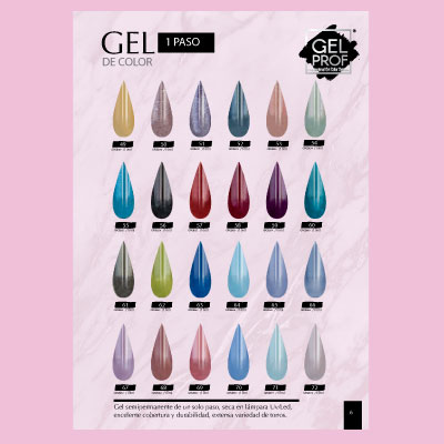Gel 1 Paso GelProf (Tono 01-50)