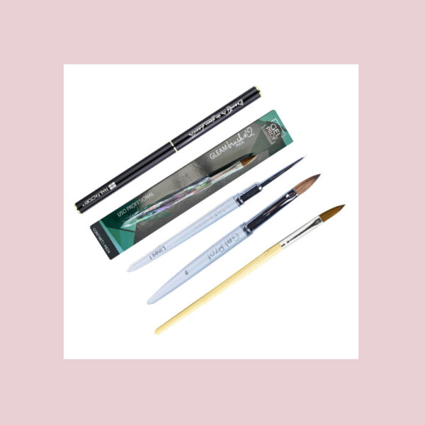 BANER-PINCELES Pinceles Para Aplicación de Uñas